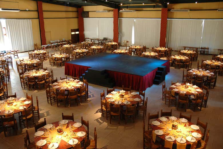 Restaurante de la estancia La Alameda