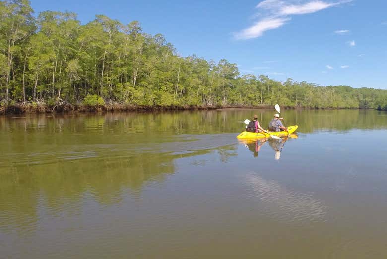 Navegando por el río Paraguay
