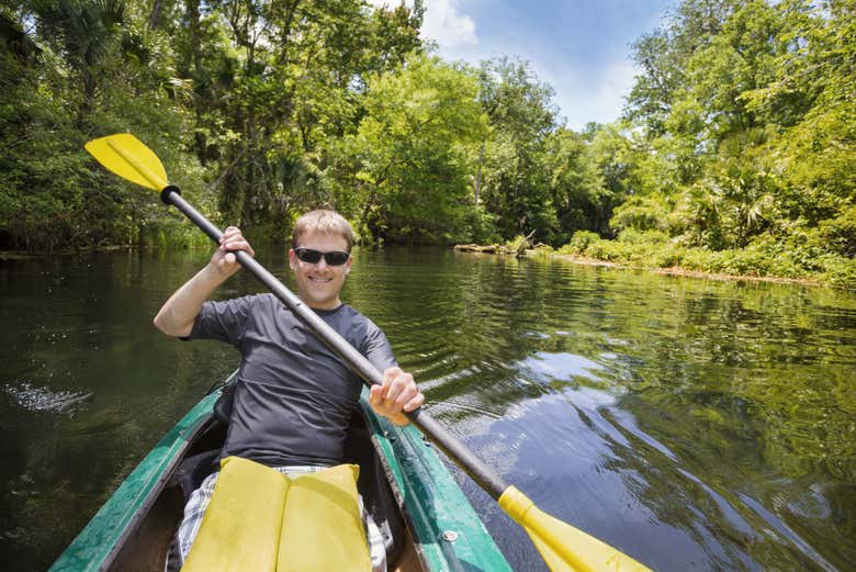 Navegando por el río Pilcomayo