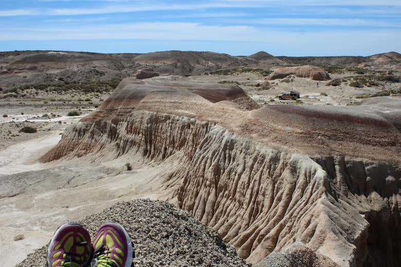 Admirando a paisagem milenar