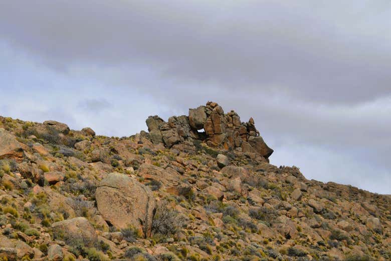 As formações rochosas do rio Chico