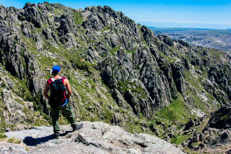 Contemplando los paisajes de Los Gigantes