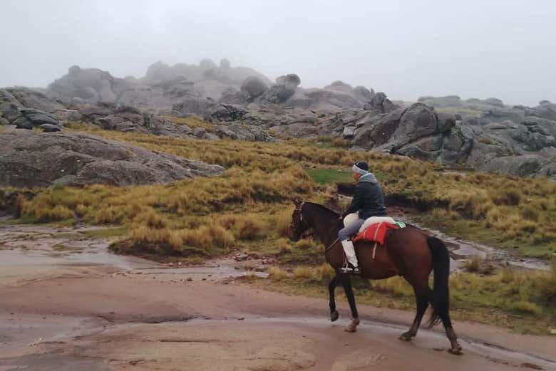 Cabalgata en las altas cumbres cordobesas