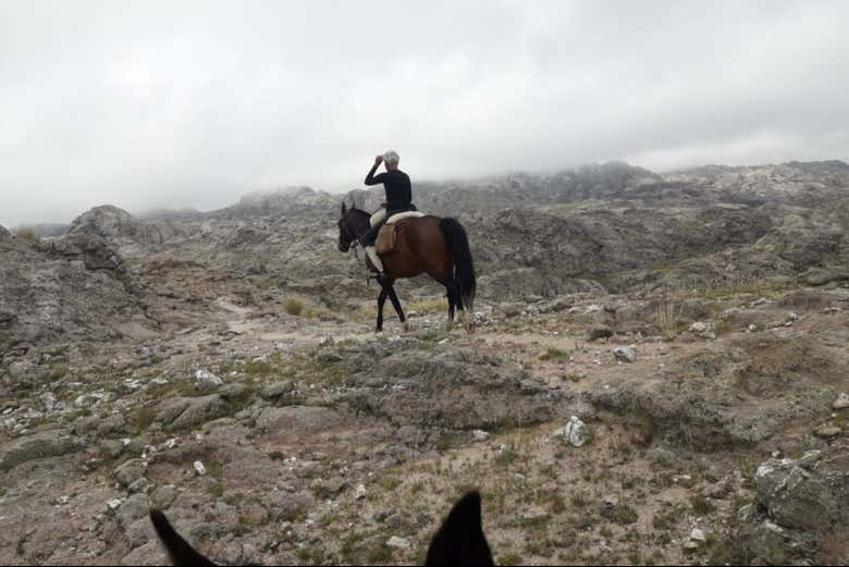 A paisagem da Quebrada de los Lampazos