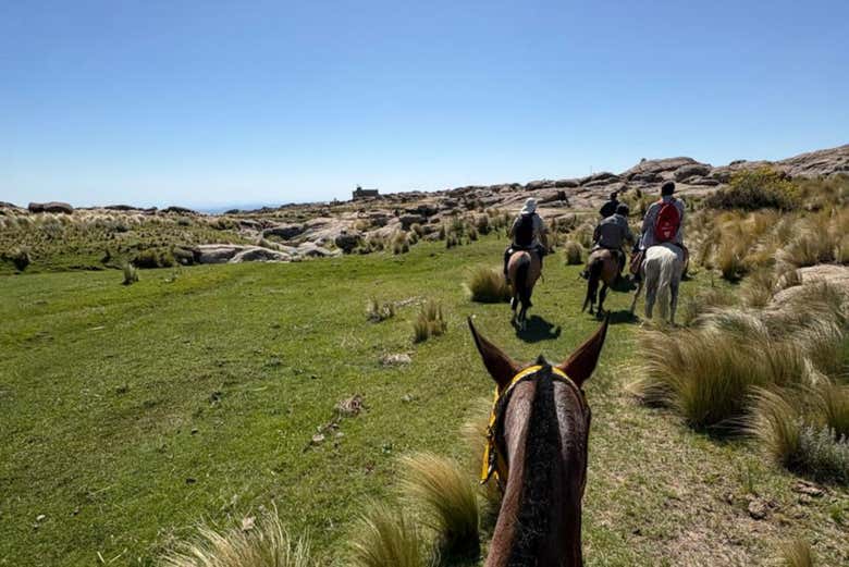 O caminho para a Quebrada de los Lampazos