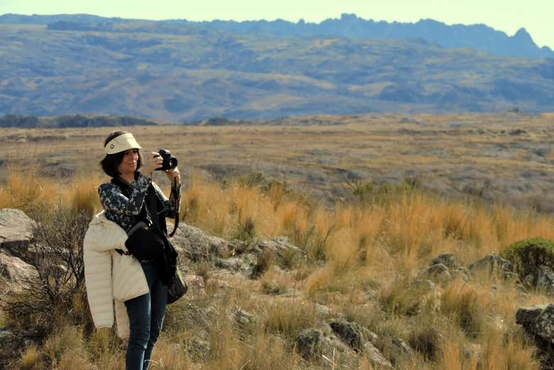 Fotografiando los paisajes de la Quebrada del Condorito
