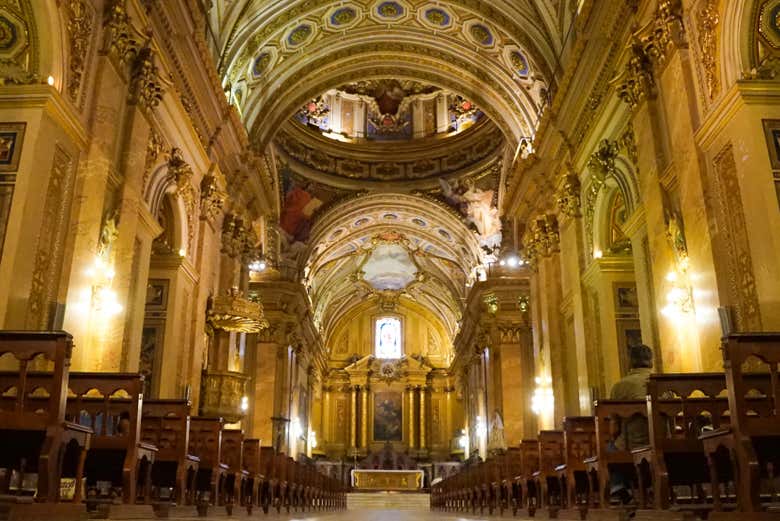 Interior de la catedral de Córdoba