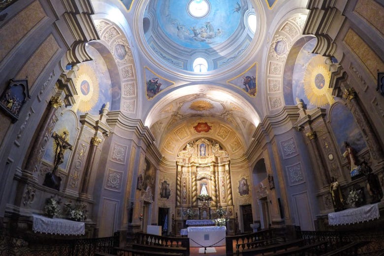 Interior de la iglesia de Nuestra Señora de la Merced