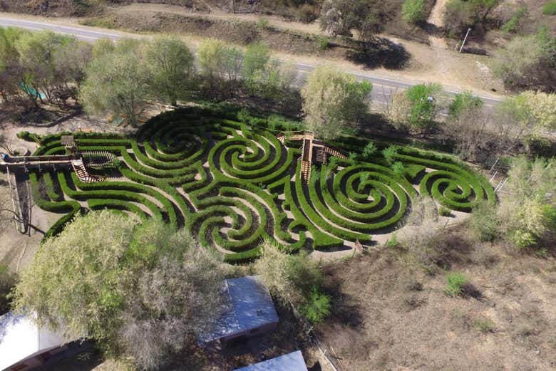 Riuscite a trovare l'uscita del labirinto?