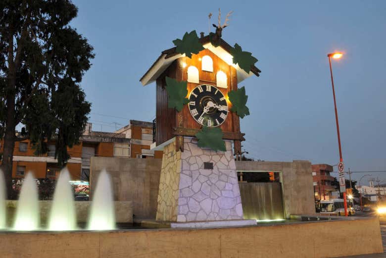 The cuckoo clock of Villa Carlos Paz
