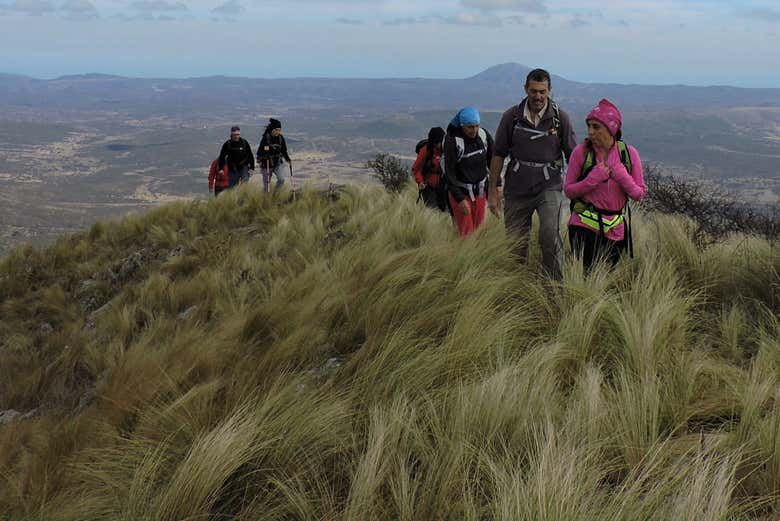 Caminhando pelas serras de Córdoba da Argentina