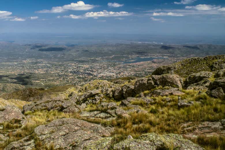 Vistas del Valle de Punilla, en la provincia de Córdoba