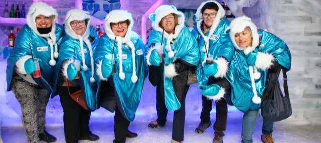 Entrada a un Ice Bar