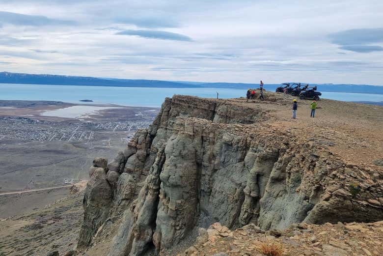 Vue panoramique du paysage patagonien