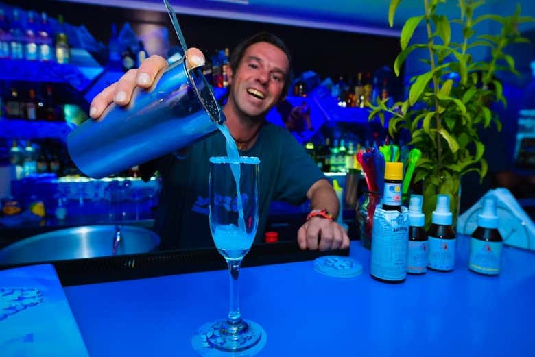 Barman do Ice Bar