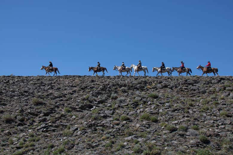 Parcourez à cheval l'itinéraire