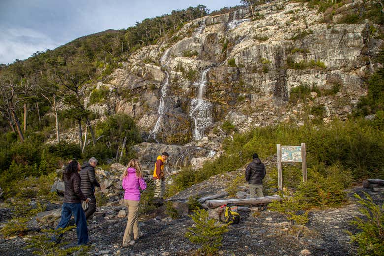 Caminhando na área de Seno Mayo