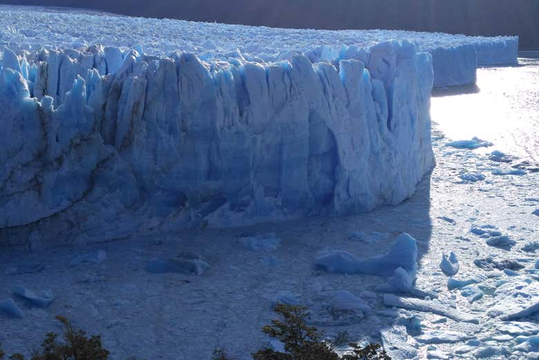 Detalle del Perito Moreno