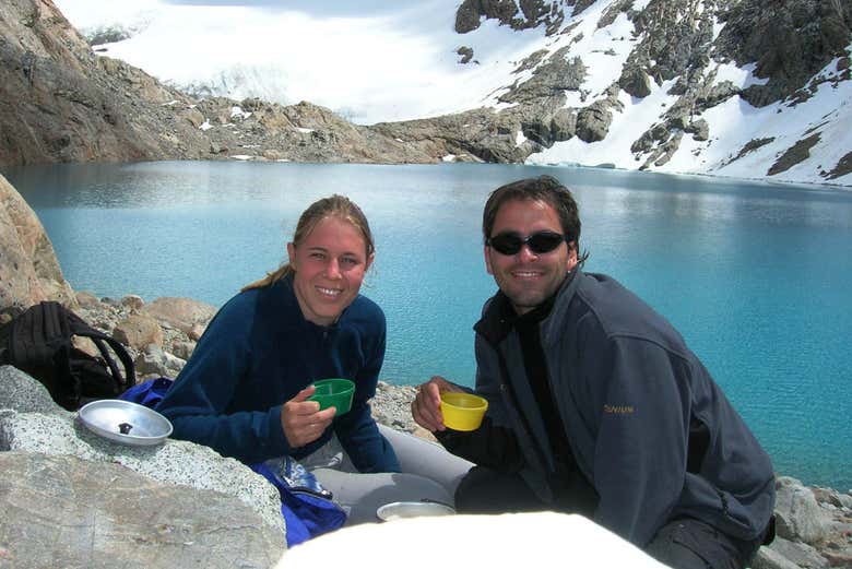 Disfrutando de la naturaleza de El Chaltén
