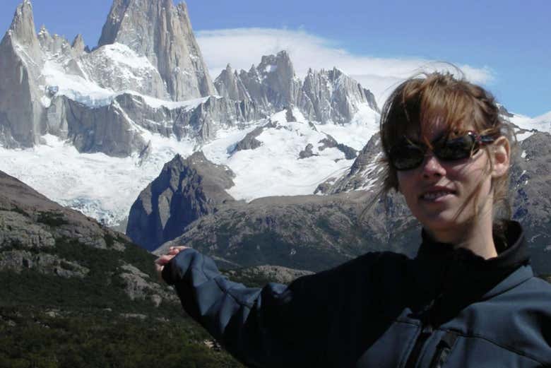 Views of the Mount Fitz Roy from the Mirador de los Cóndores