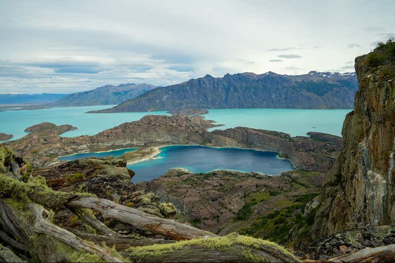 Paisajes del lago Argentino