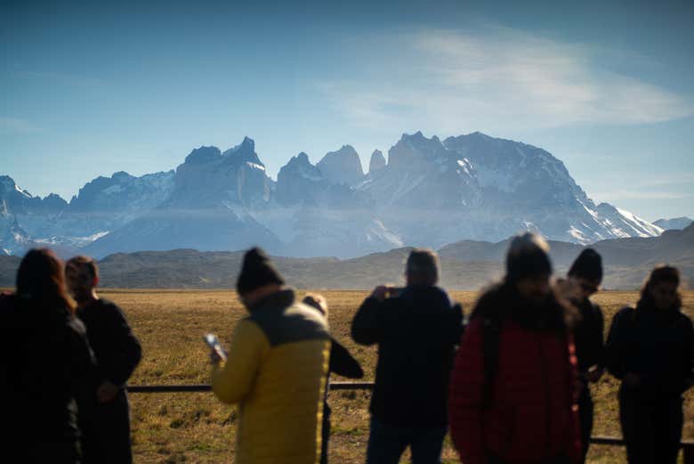 Una de las paradas en Torres del Paine