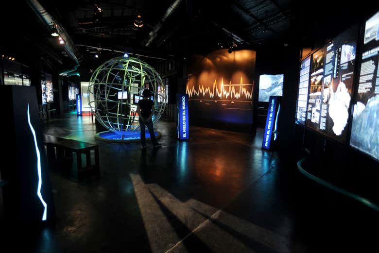 Exposición del museo Glaciarium