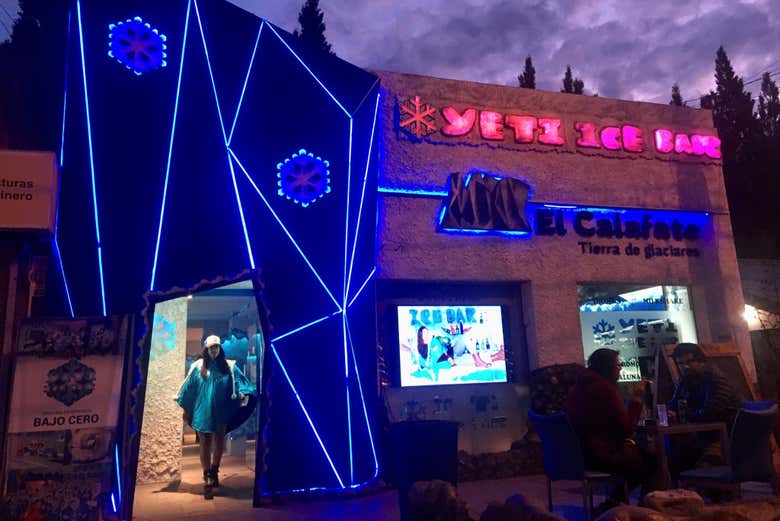 Fachada do Ice Bar