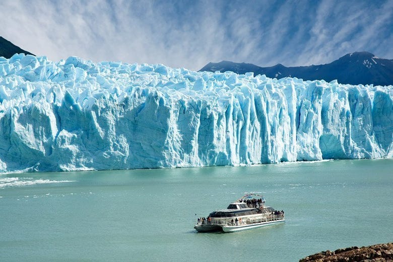See Perito Moreno glacier up close