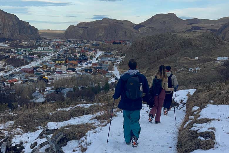 Durante la ruta de trekking