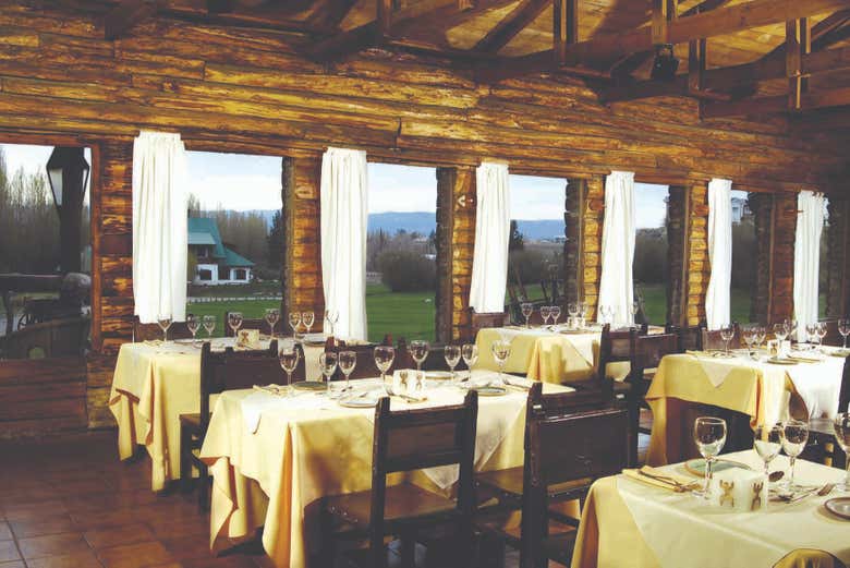 Interior del restaurante El Quincho