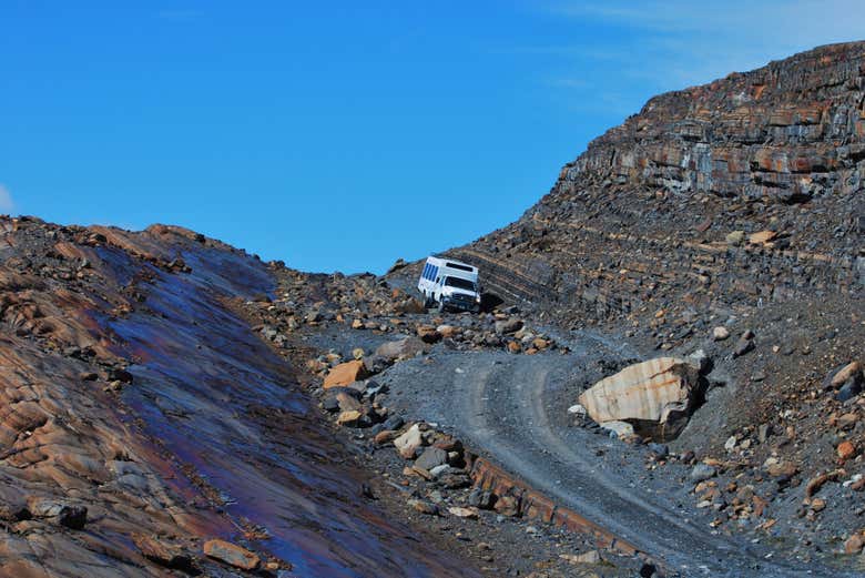 Visite de l'Estancia Cristina en 4x4