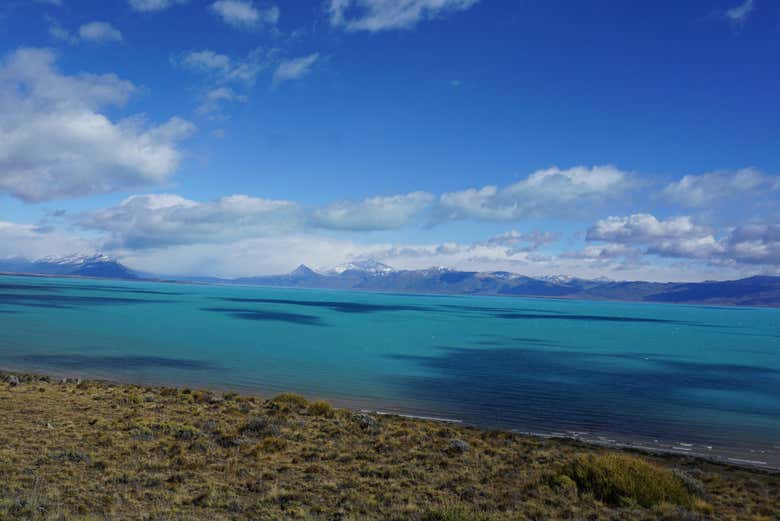 Vista del Lago Argentino alla Estancia Alice