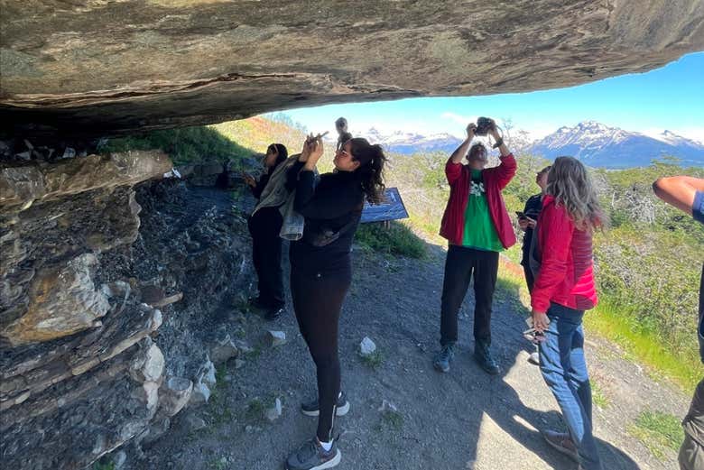 See ancient cave paintings