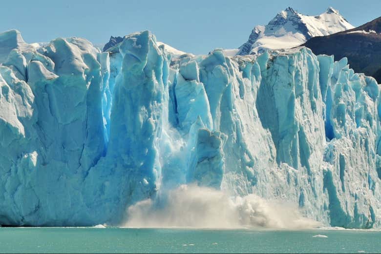 Admiraréis los asombrosos destellos del hielo milenario