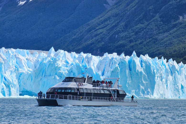 Durante el paseo en barco