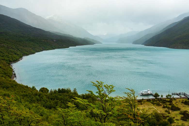 Panorâmica do Lago del Desierto