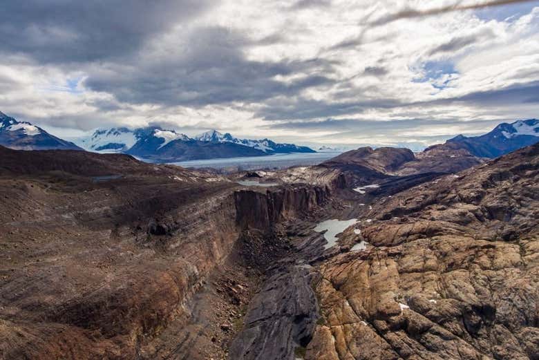 Vue panoramique sur l'Estancia Cristina