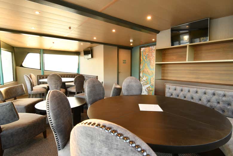 The premium cabin