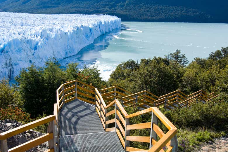 Pasarelas del mirador del Perito Moreno