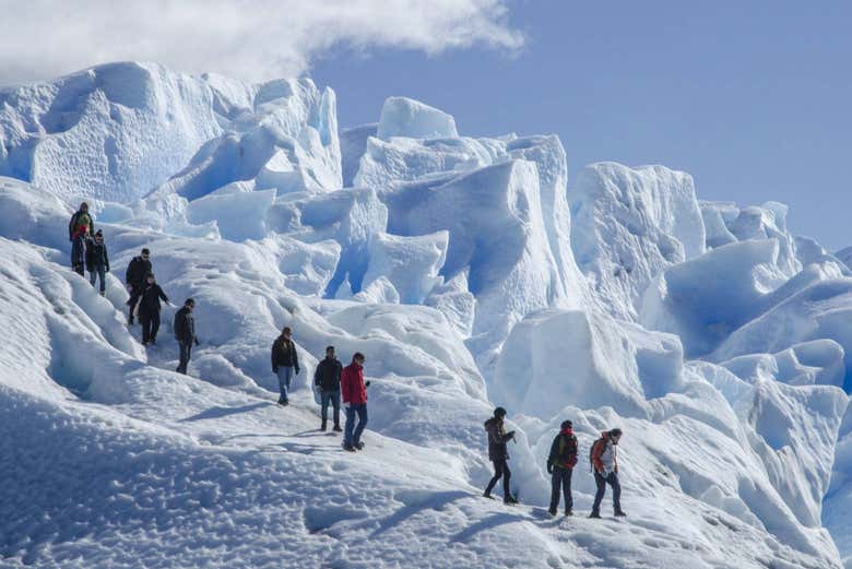 Trilha pelo Perito Moreno