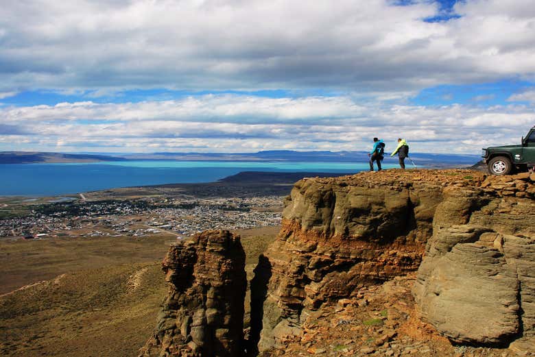 Veduta panoramica dai Balcones de El Calafate