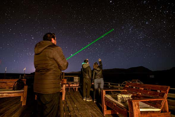 Observação de estrelas em El Calafate