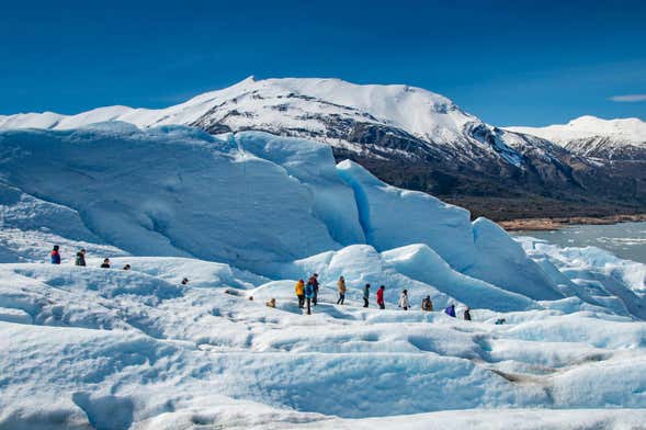 Trekking pelo glaciar Perito Moreno