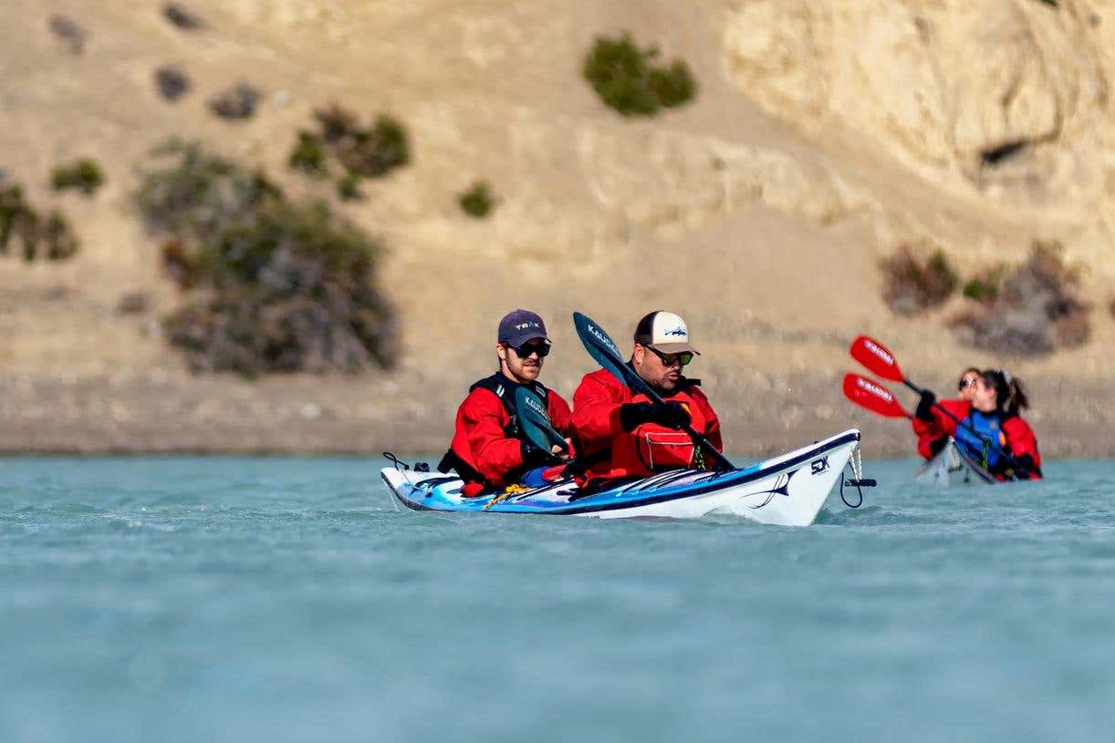 Tour en kayak por el río Santa Cruz