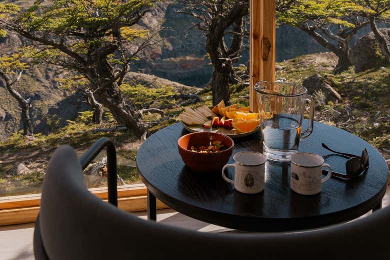 Desayuno con vistas