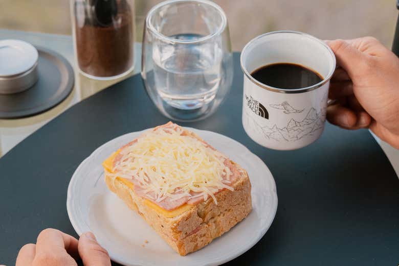 Delicioso desayuno para cargar las pilas
