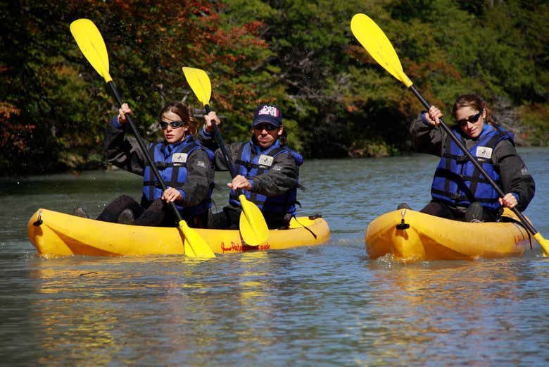 Kayaking on the Vueltas river