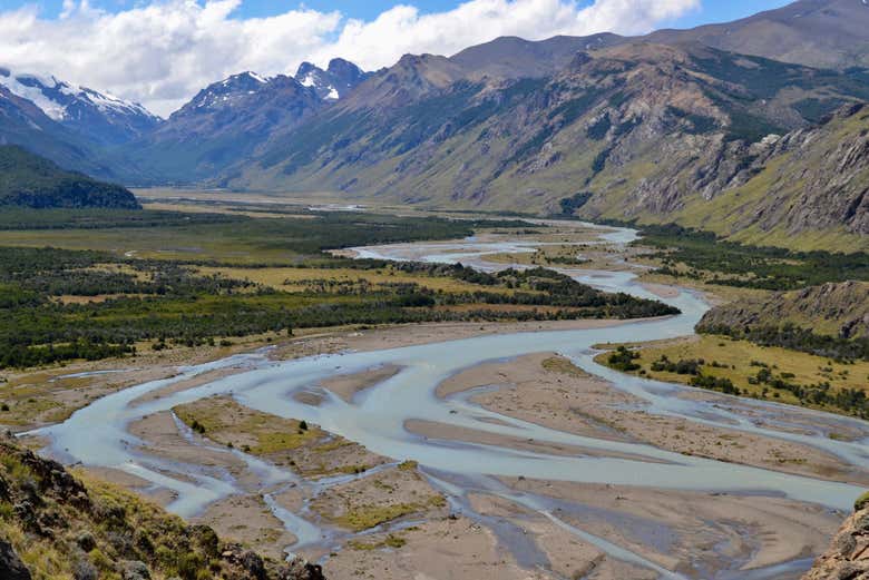 Paysage lors du trek
