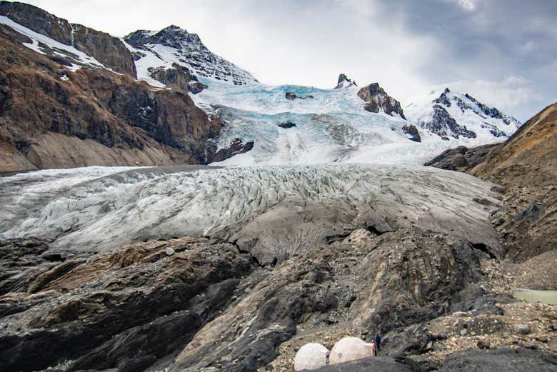 Paysage du glacier Cagliero